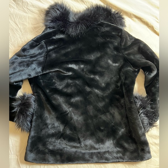 NWT Ameri Mode Faux Fur Jacket Dreamcatcher Large New Old Stock - Picture 5 of 7